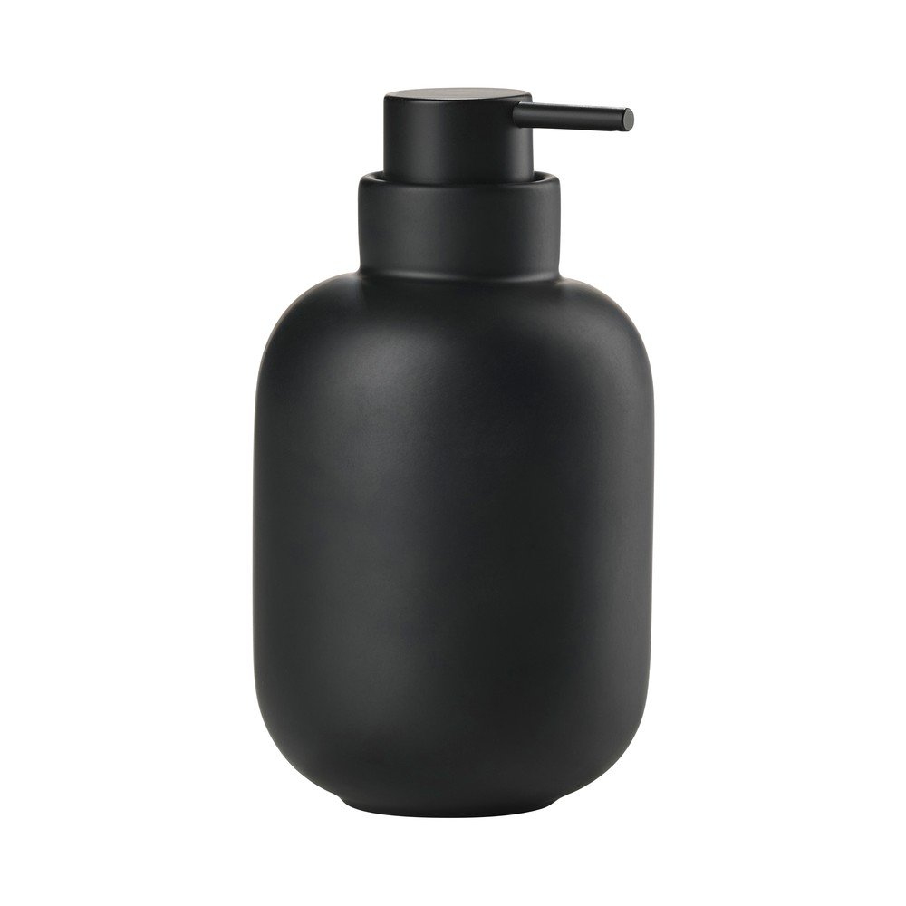 Črn lončen dozirnik za milo 300 ml Sensu