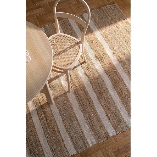 Ročno tkana preproga iz mešanice jute v naravni barvi 160x230 cm Otti – Jotex-image-1