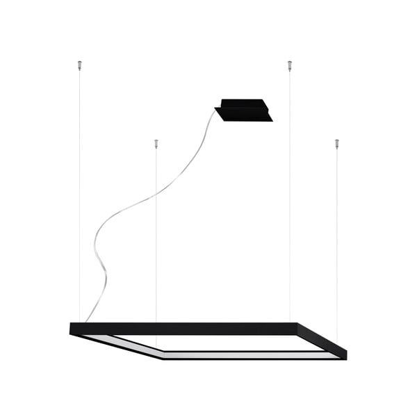 Črna LED viseča luč 130x40 cm Jutila - Nice Lamps