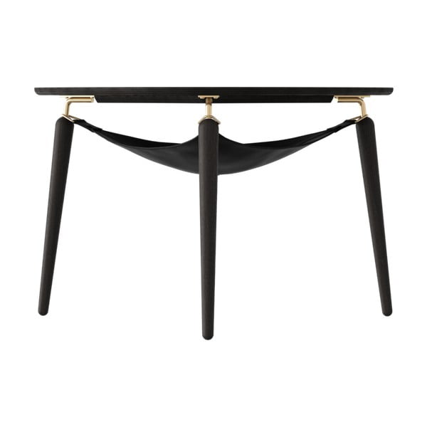 Črna mizica ø 80 cm Hang Out – UMAGE