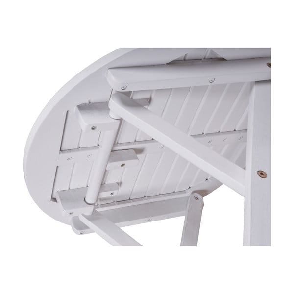 Okrogla vrtna mizica iz masivnega evkaliptusa ø 50 cm Mesa – Garden Pleasure-image-2