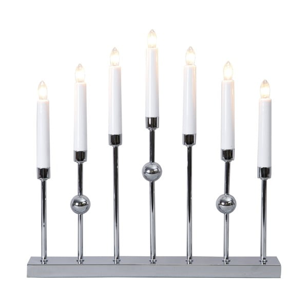 Svečnik iz srebra Star Trading Gustavo, višina 37 cm