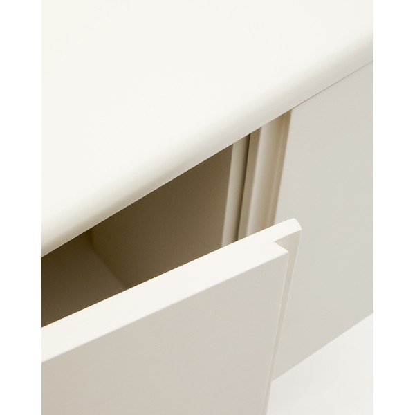 Bež stenska omarica za pod umivalnik 90x35 cm Salaya – Kave Home-image-3