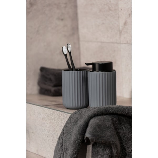 Siv keramični dozirnik za milo Wenko Belluno-image-1