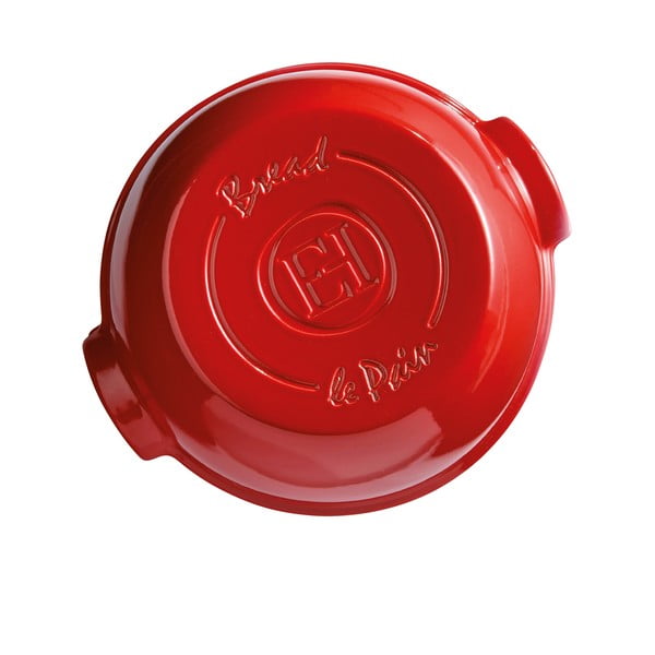 Rdeč keramičen model za kruh Emile Henry, ⌀ 29,5 cm-image-4