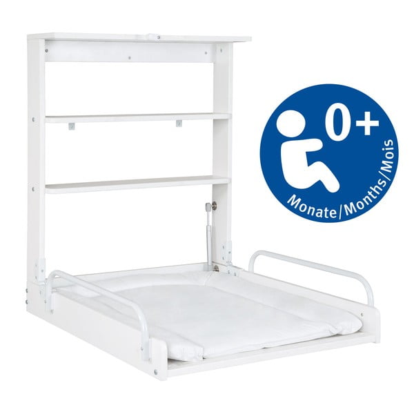 Bela stenska previjalna miza Vogeltanz – Roba-image-4