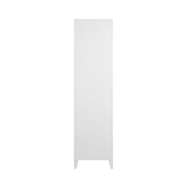 Bela odprta kovinska garderobna omara 80x175 cm Salino – Støraa-image-3