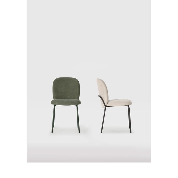 Zeleni jedilni stoli v kompletu 4 ks Daia – Marckeric-image-1