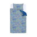 Modra/siva enojna otroška posteljnina iz mikrovlaken 135x200 cm Gamer – Catherine Lansfield