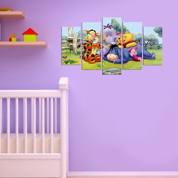 5-delna slika Winnie the Pooh-image-1