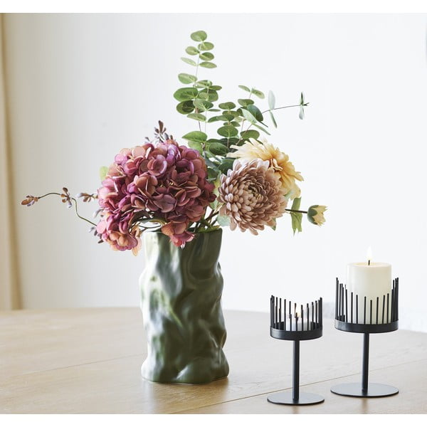 Zelena keramična vaza (višina 25,5 cm) Lika – House Nordic-image-1