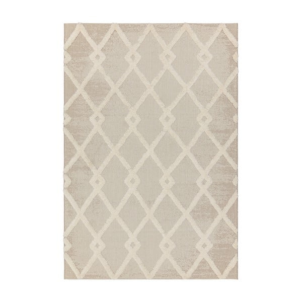 Kremno bela zunanja preproga 160x230 cm Monty – Asiatic Carpets