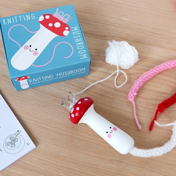 Komplet za ustvarjanje Knitting Kit Mushroom – Rex London-image-1