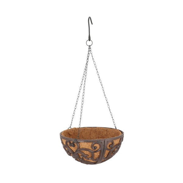 Kovinski viseči cvetlični lonec ø 30 cm – Esschert Design-image-1