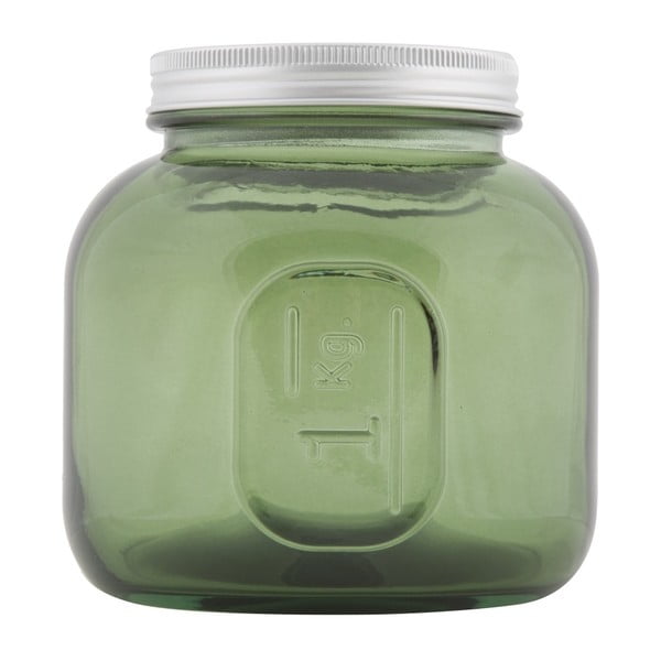 Zelena reciklirana steklena posoda Mauro Ferretti Coperchio, ⌀ 13 cm-image-3