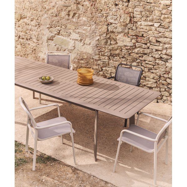 Kovinska vrtna miza 100x205 cm Brela – Kave Home-image-2