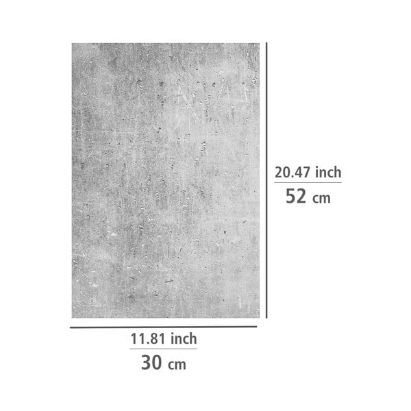 Zaščitne plošče za štedilnik iz kaljenega stekla 2 ks 52x30 cm Concrete – Allstar-image-2