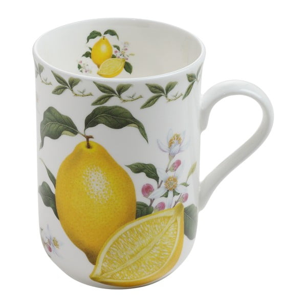 Vrč iz lončenega porcelana Maxwell & Williams Orchard Fruits Lemon, 320 ml