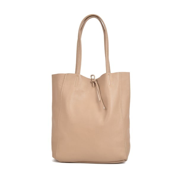 Beige Women's Leather Sofia Cardoni Shopper Handbag