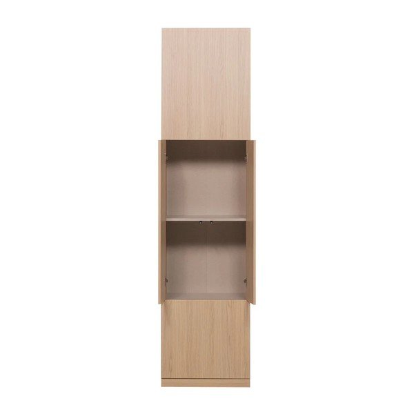 Modularna omara v naravni barvi 54x215 cm Build – WOOOD-image-3