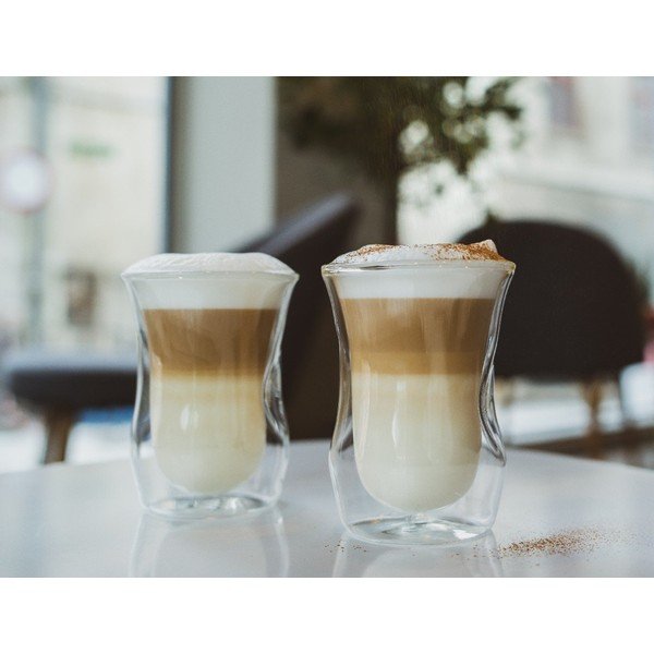 Steklene skodelice v kompletu z dvojno steno 6 ks 250 ml – Vialli Design-image-1