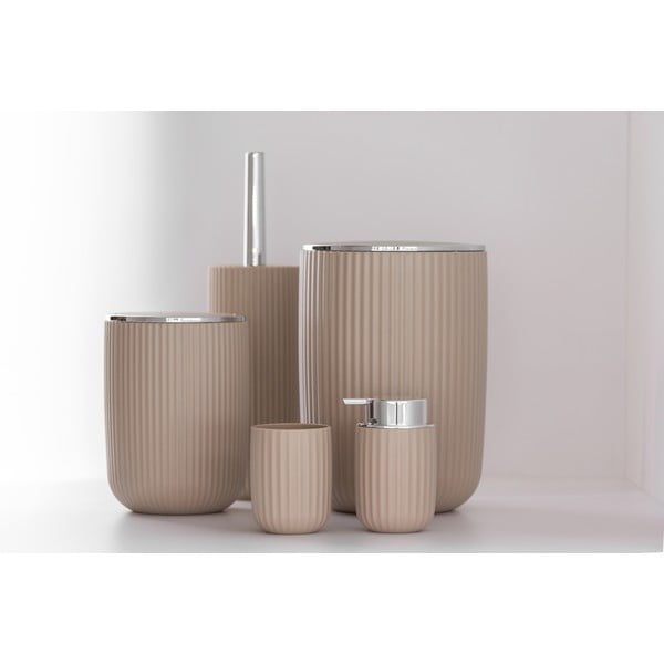 Bež plastična WC ščetka Agropoli - Wenko-image-1