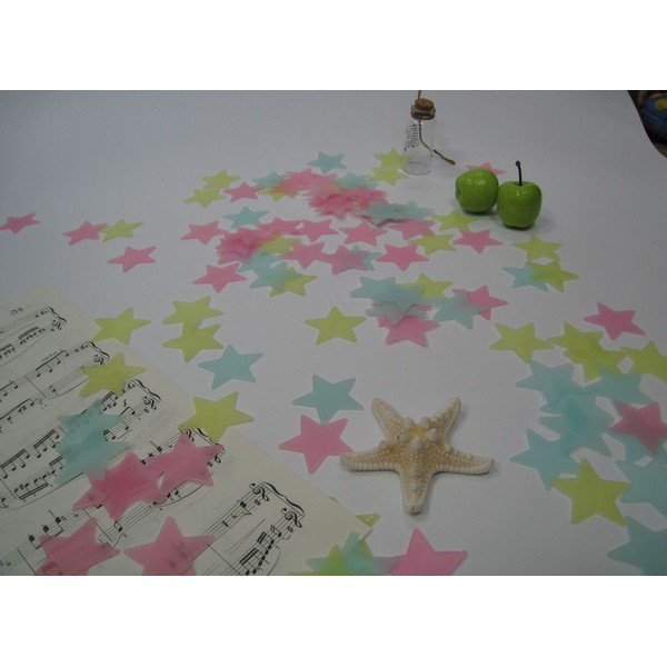 Komplet 100 svetlečih zvezdic Ambiance Stars-image-1
