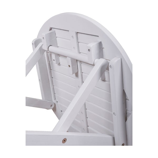 Okrogla vrtna mizica iz masivnega evkaliptusa ø 50 cm Mesa – Garden Pleasure-image-1