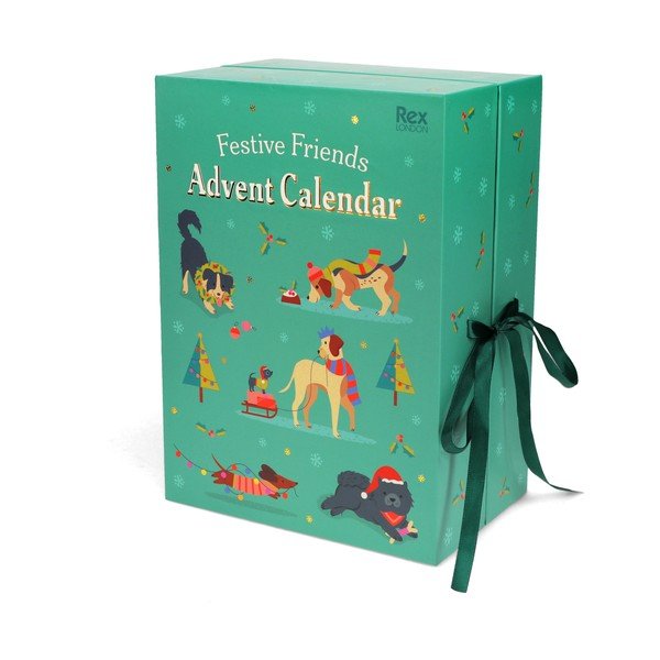 Adventni koledar 37,5 cm Festive Friends – Rex London-image-2