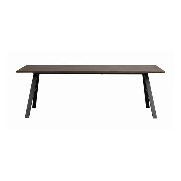 Jedilna miza s ploščo v hrastovem dekorju 220x90 cm Brigham - Rowico