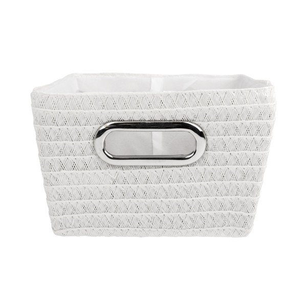Bela košara Wenko Chromo, širina 28 cm-image-2