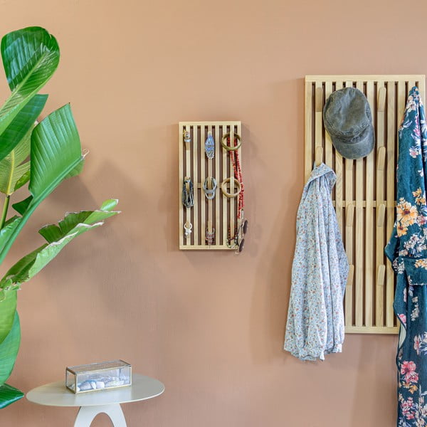 Kovinski stenski obešalnik v naravni barvi 24 cm Parco – Spinder Design-image-4