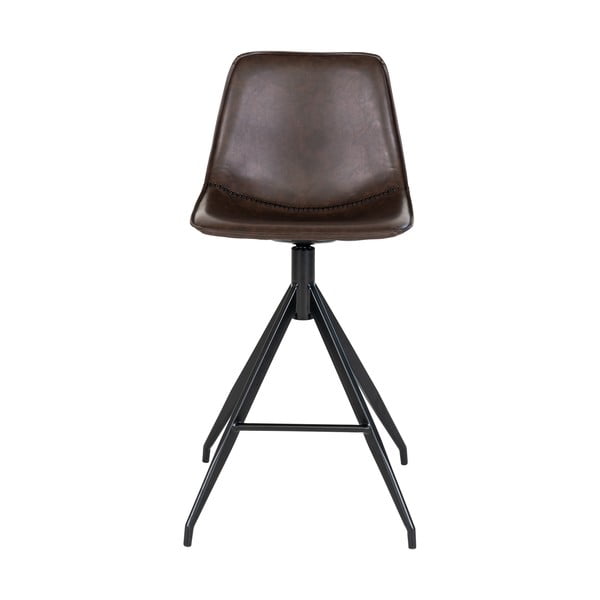 Temno rjavi barski stoli v kompletu 2 ks 84 cm Monaco – House Nordic-image-3