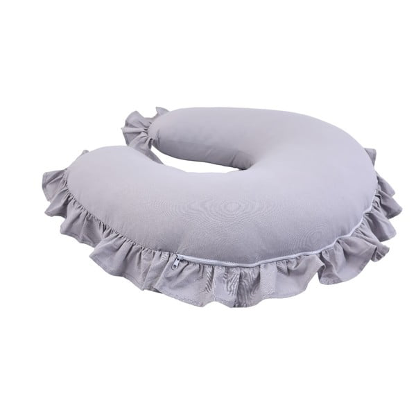 Siva blazina za dojenje – Mila Home-image-2