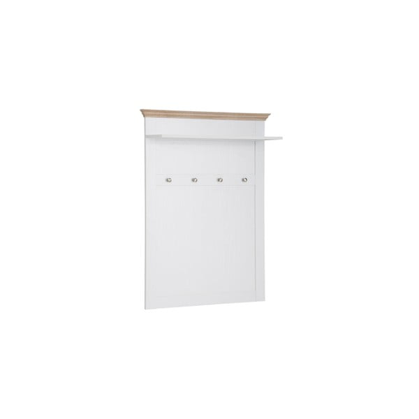 Bel stenski obešalnik s hrastovimi detajli Støraa Bruce-image-1