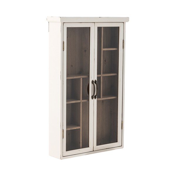 Bela vitrina iz masivne jelke 50x80x14 cm Hazem – Bloomingville-image-3