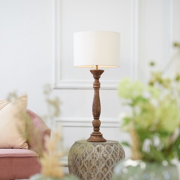 Kremno belo senčilo ø 30 cm Livigno – Light & Living-image-1