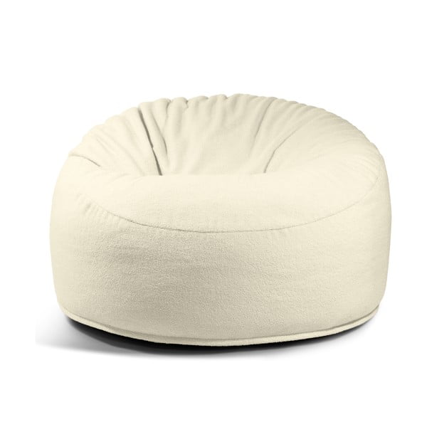 Rjava vreča za sedenje iz tkanine bouclé Om 110 – SLOWDOWN-image-2