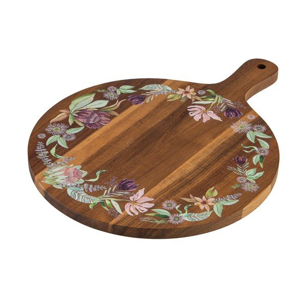 Servirna lesena deska  ø 30 cm Leura – Ladelle