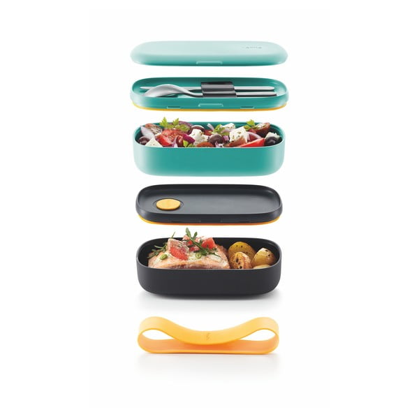 Posoda za malico 2 kos To Go – Lékué-image-1