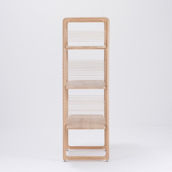 Knjižni regal iz masivnega hrasta Gazzda Muse, višina 140 cm-image-4