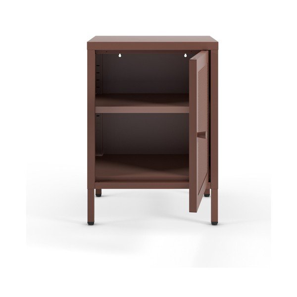 Bordo rdeča nočna omarica Fayna – Marckeric-image-1