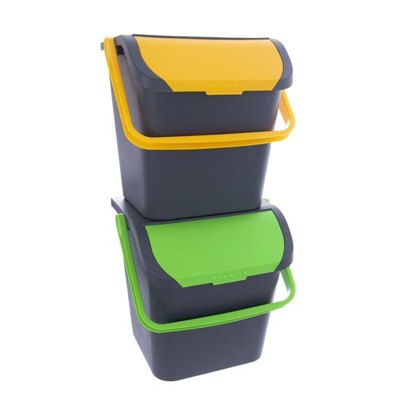 Plastični zabojnik za sortirane odpadke 28 l Eko - Orion-image-2