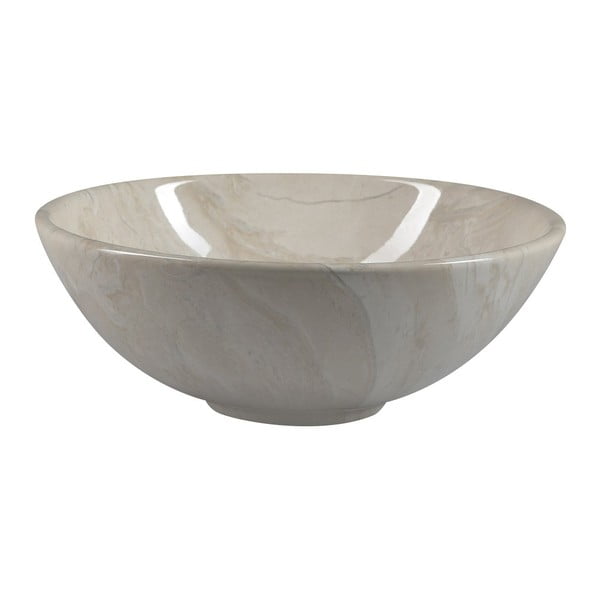 Bež keramičen okrogel umivalnik ø 42 cm Dalma – Sapho-image-2