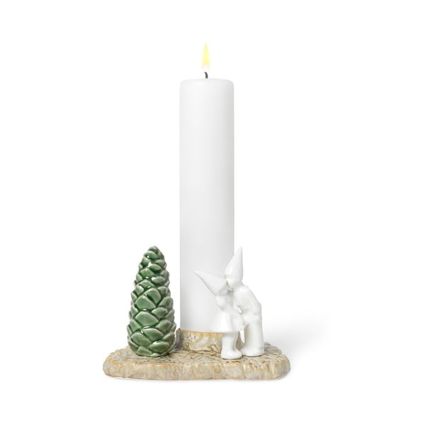 Svečnik Christmas Kiss, dolžina 17 cm-image-1