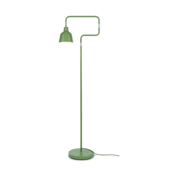 Zelena stoječa svetilka s kovinskim senčnikom (višina 150 cm) London – it's about RoMi