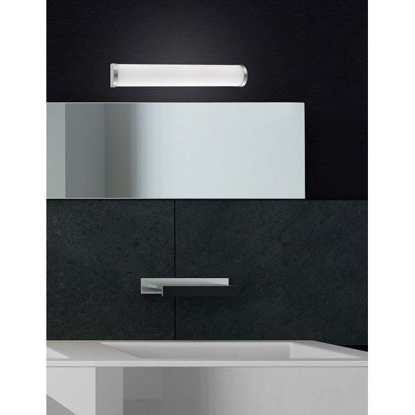 Bela/v srebrni barvi kovinska stenska svetilka Polo – Nova Luce-image-1