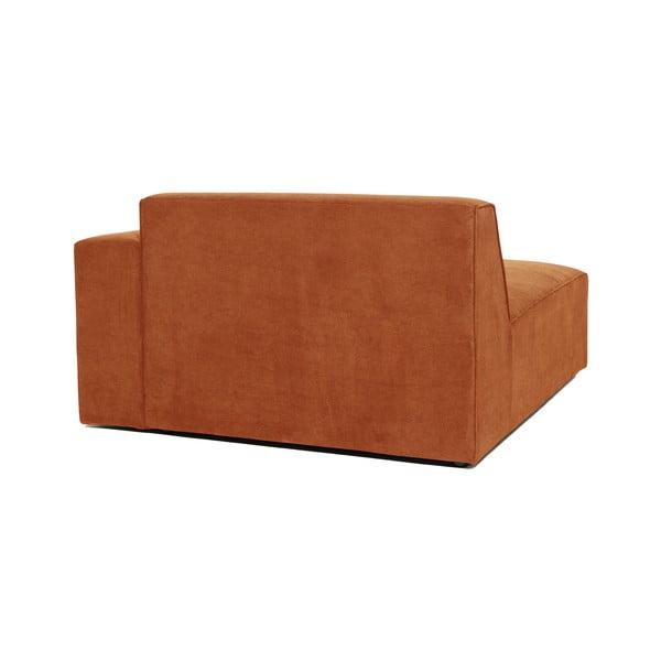 Oranžen modul kotni ležalnik Scandic Sting, desni kot-image-3