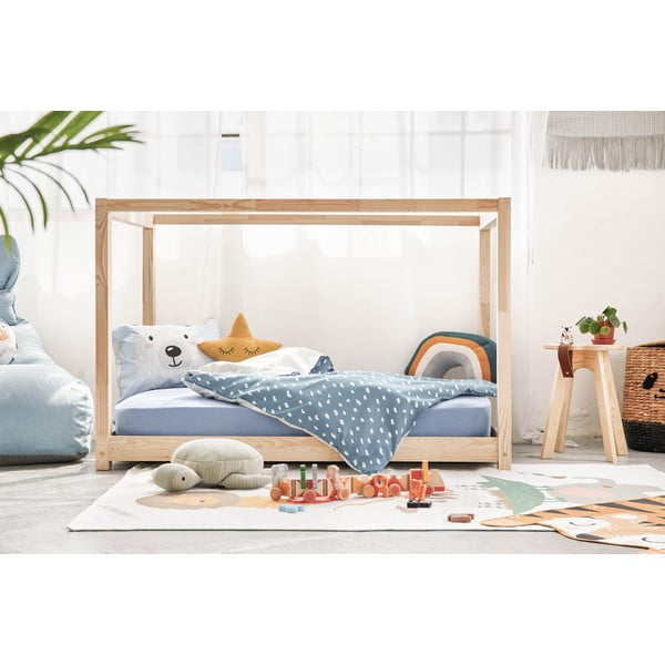 Otroška bombažna posteljnina Bonami Selection Bear, 140 x 200 cm-image-1