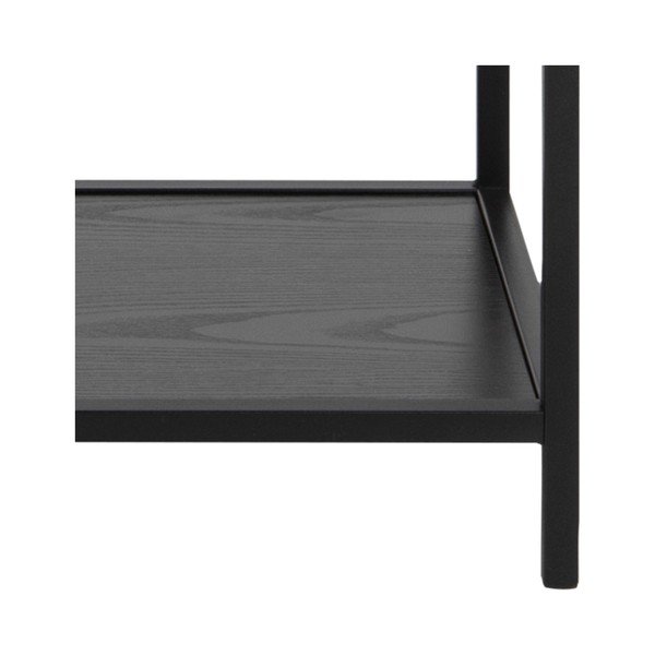 Črn regal 77x114 cm Seaford - Actona-image-4